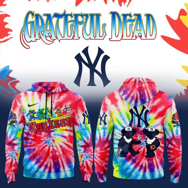 New York Yankees MLB x Grateful Dead Hoodie
