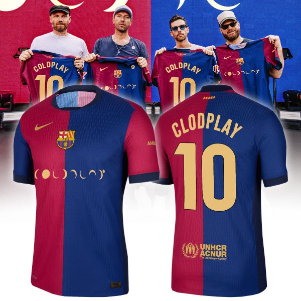 FC Barcelona x Coldplay Band Limited Jersey