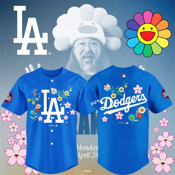 Los Angeles Dodgers x Takashi Murakami Japanese Heritage Night Jersey