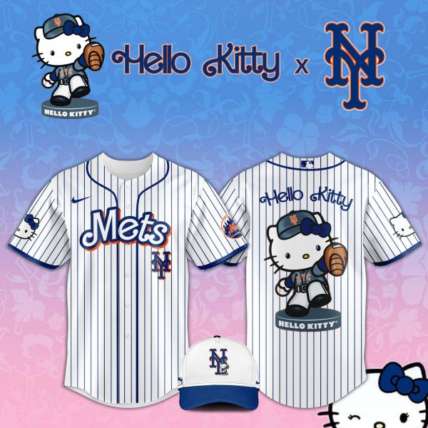New York Mets MLB x Hello Kitty Night Jersey 2025