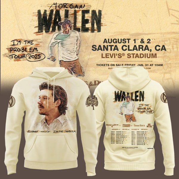 Morgan Wallen I'm The Problem Tour 2025 Limited Hoodie