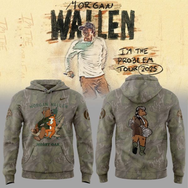 The Mossy Oak x Morgan Wallen 2025 Limited Edition Camo Hoodie