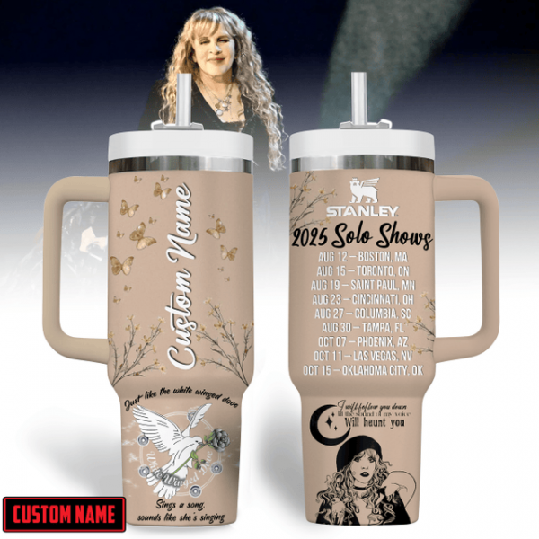Stevie Nicks Headlining Solo Tour 2025 Special Stanley Tumbler