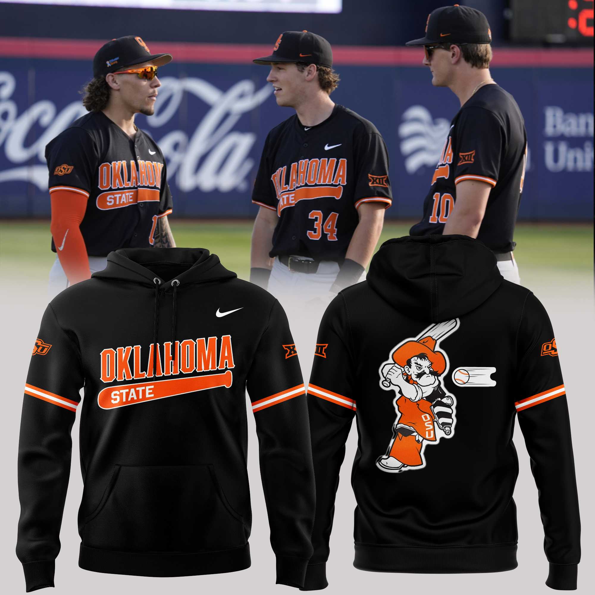 OSU Cowboy Baseball Limited Edition 2025 Hoodie OSU Cowboy Baseball Limited Edition 2025 Hoodie