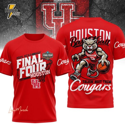 2025 NCAA Final Four Houston Champions Commemorative T-Shirt