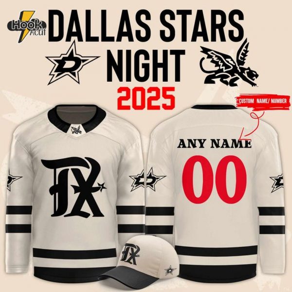 2025 Texas Rangers x Dallas Stars Night Hockey Jersey Jogger