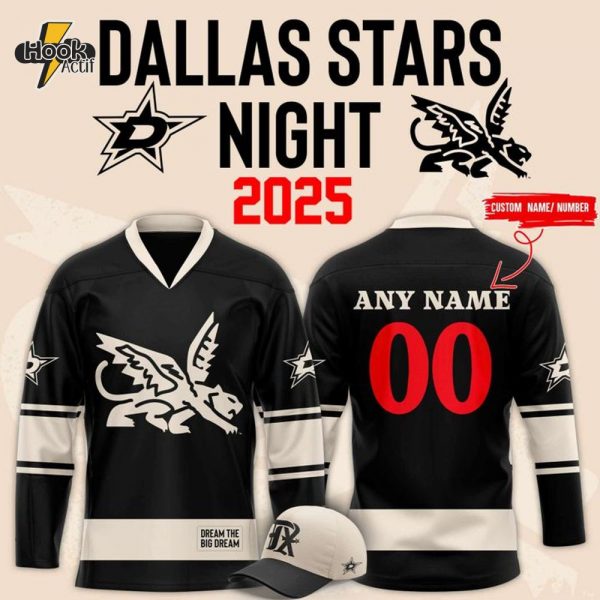 2025 Texas Rangers x Dallas Stars Night Hockey Jersey Jogger V2