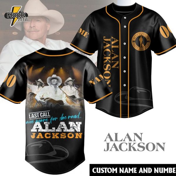 Alan Jackson Baseball Jersey Limited Edition