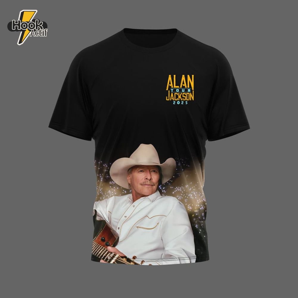 Alan Jackson Last Call Tour 2025 Special Tee Alan Jackson Last Call Tour 2025 Special Tee