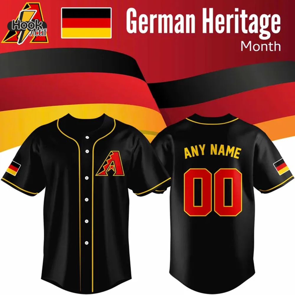 Arizona Diamondbacks x German Heritage Night Jersey 2025 Arizona Diamondbacks x German Heritage Night Jersey 2025
