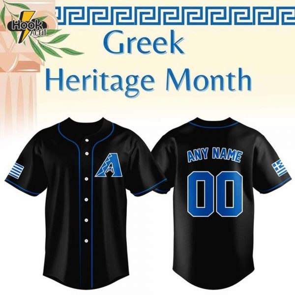 Arizona Diamondbacks x Greek Heritage Night Jersey 2025