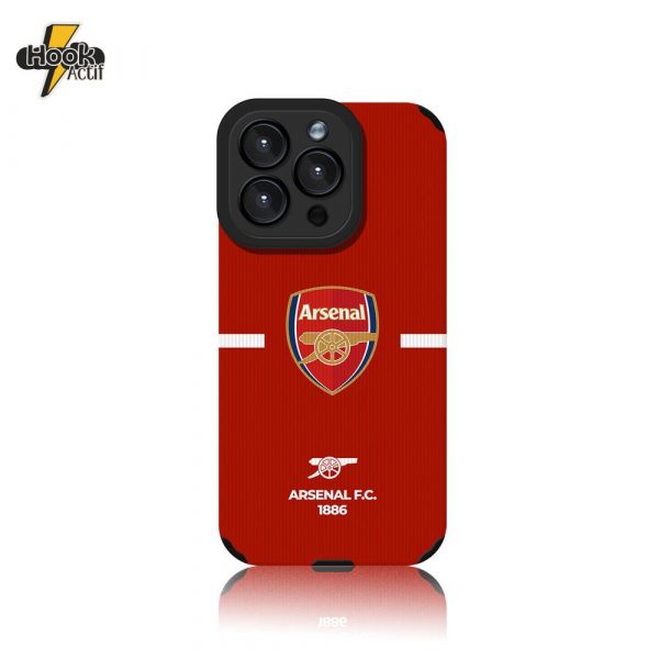 Arsenal 17/18 Home iPhone Case