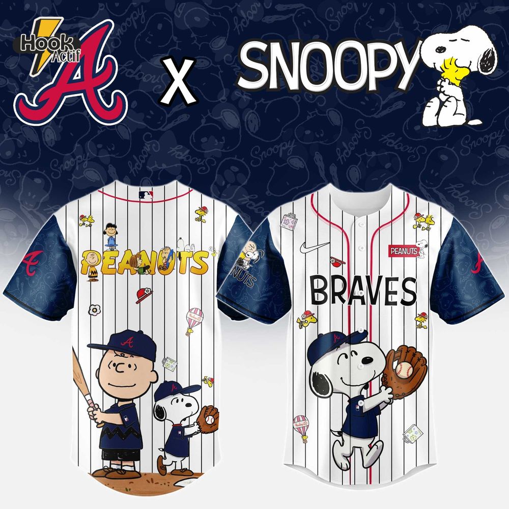 Atlanta Braves MLB 75th Anniversary of Peanuts Snoopy Special Edition Combo Baseball Jersey Cap 2025 Atlanta Braves MLB 75th Anniversary of Peanuts Snoopy Special Edition Combo Baseball Jersey Cap 2025