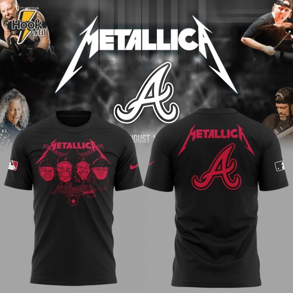 Atlanta Braves MLB x Metallica Night 2025 Shirt