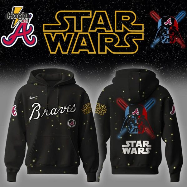 Atlanta Braves x Stars Wars Night Combo Hoodie Jogger Cap Editions Limited