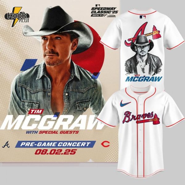 Atlanta Braves x Tim McGraw Special Edition 2025 Jersey