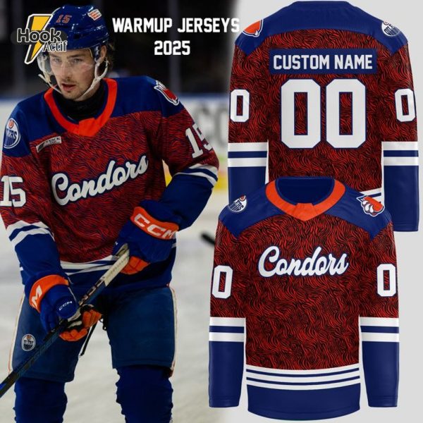 Bakersfield Condors New Warmup Hockey Jersey