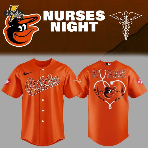 Baltimore Orioles MLB x Nurses Night 2025 Jersey