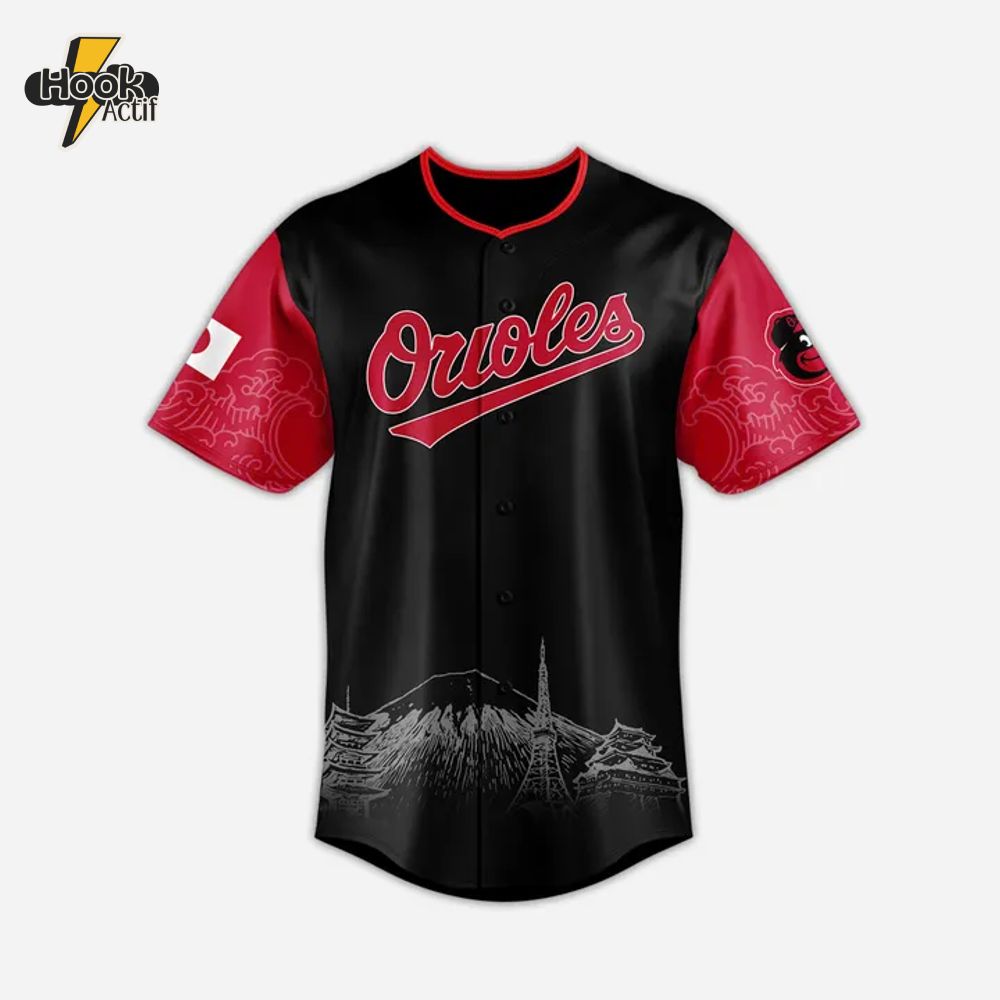 Baltimore Orioles x 2025 Janpanese Heritage Limited Edition Jersey Baltimore Orioles x 2025 Janpanese Heritage Limited Edition Jersey