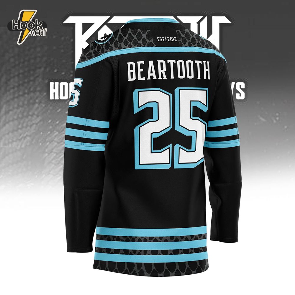 Beartooth Band 2025 Limited Edition Hockey Jersey Beartooth Band 2025 Limited Edition Hockey Jersey