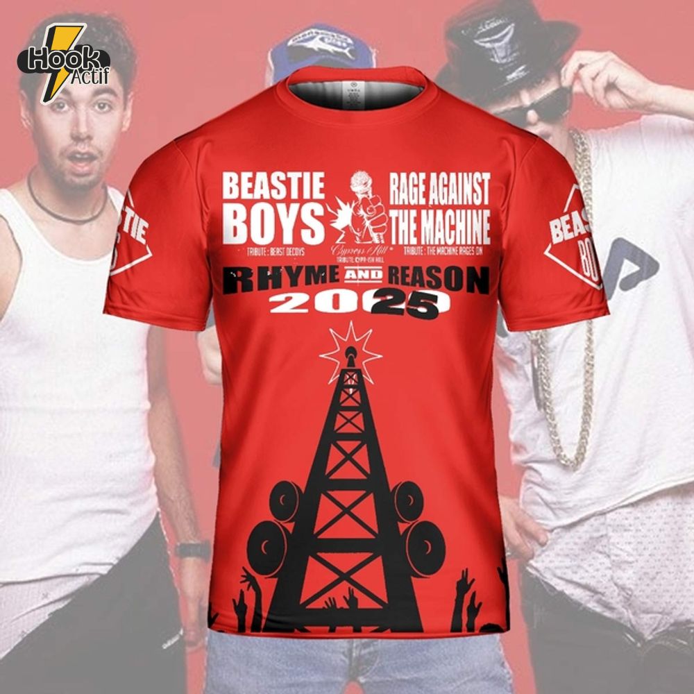 Beastie Boys All Over Retro Music Print Shirt Beastie Boys All Over Retro Music Print Shirt