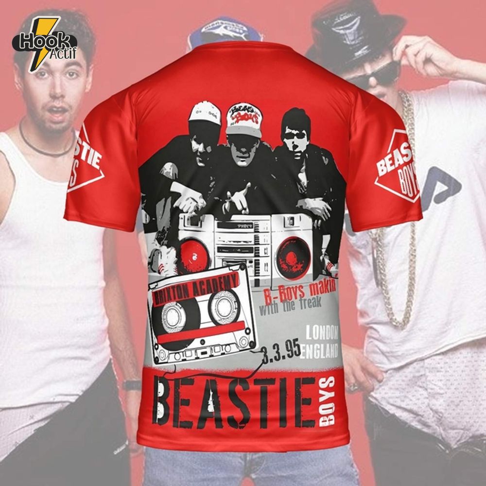 Beastie Boys All Over Retro Music Print Shirt Beastie Boys All Over Retro Music Print Shirt