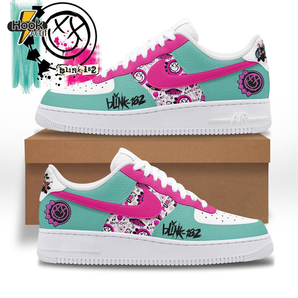 Blink-182 Missionary Impossible Tour 2025 Nike Air Force 1 Blink-182 Missionary Impossible Tour 2025 Nike Air Force 1
