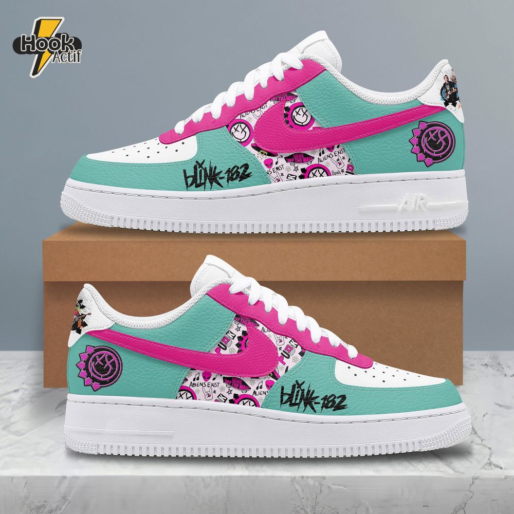 Blink-182 Missionary Impossible Tour 2025 Nike Air Force 1 Blink-182 Missionary Impossible Tour 2025 Nike Air Force 1