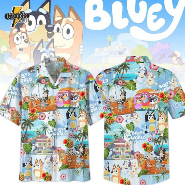 Bluey Hawaiian Shirt