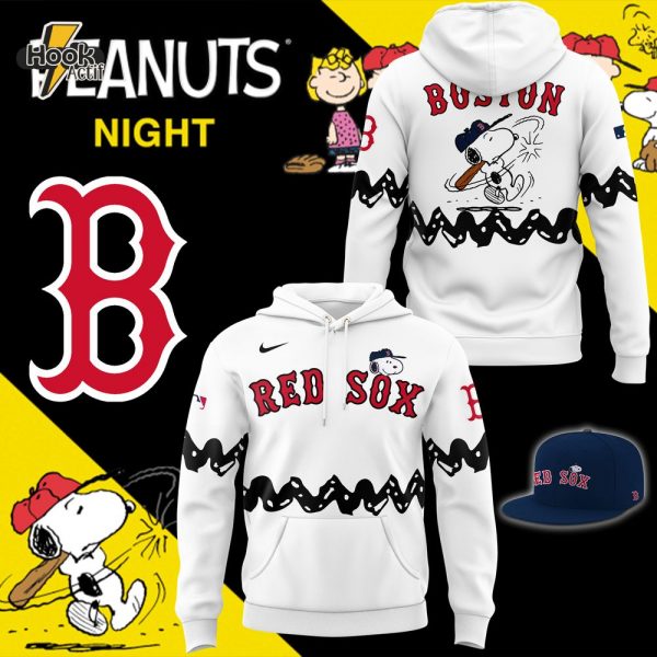 Boston Red Sox x Peanuts Night Exclusive Hoodie – Buy Online at HookActif.com