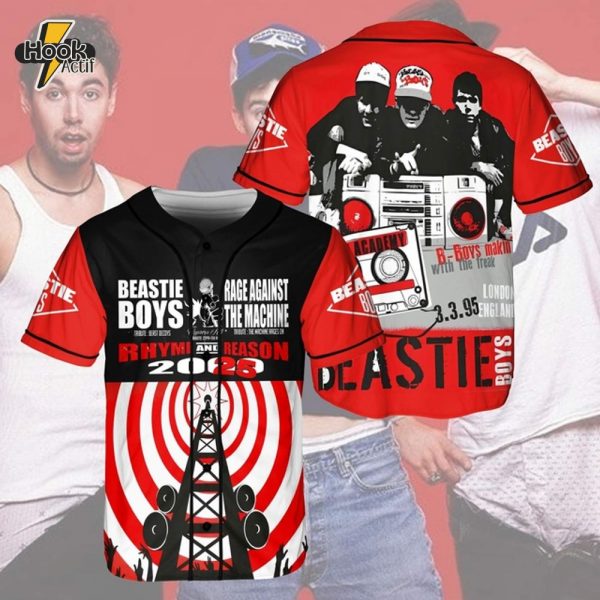 Boys Tour 2025 Unisex Beastie Baseball Jersey
