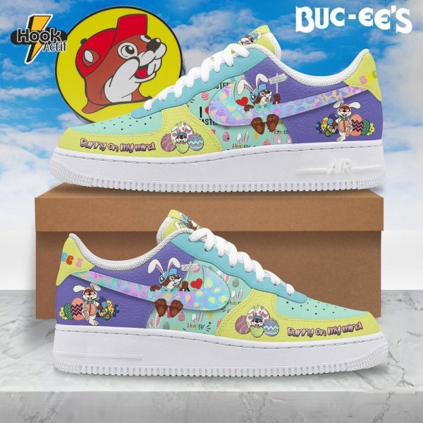 Buc-ee's "Bunny on my Mind" Air Force 1 Sneaker Limited Edition