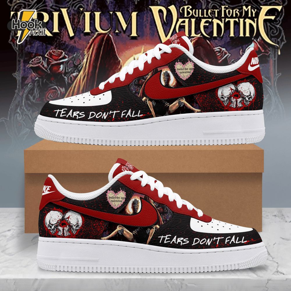Bullet for my Valentine "Tears Don't Fall" Air Force 1 Shoes Bullet for my Valentine "Tears Don't Fall" Air Force 1 Shoes