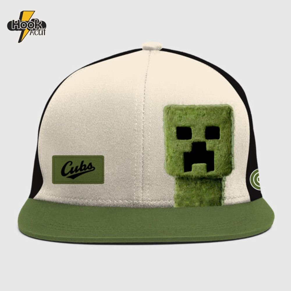 Chicago Cubs MLB x A MINECRAFT MOVIE Night Combo Jersey Hat Editions Limited Chicago Cubs MLB x A MINECRAFT MOVIE Night Combo Jersey Hat Editions Limited