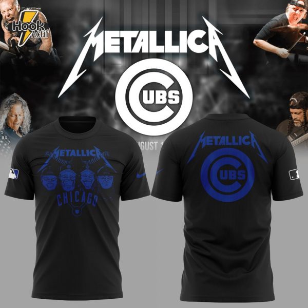 Chicago Cubs MLB x Metallica Night 2025 Shirt