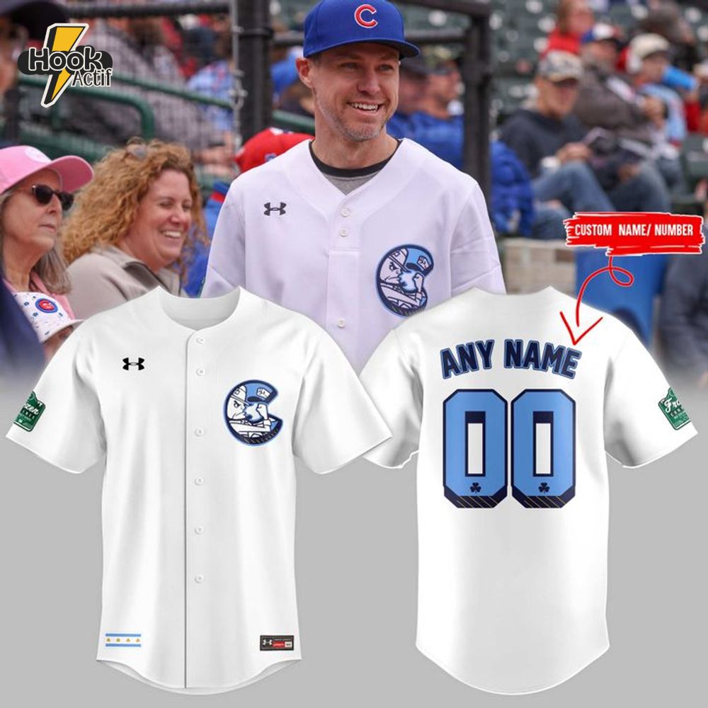 Chicago Cubs x Notre Dame Fighting Irish 2025 Personalized Baseball Jersey Chicago Cubs x Notre Dame Fighting Irish 2025 Personalized Baseball Jersey