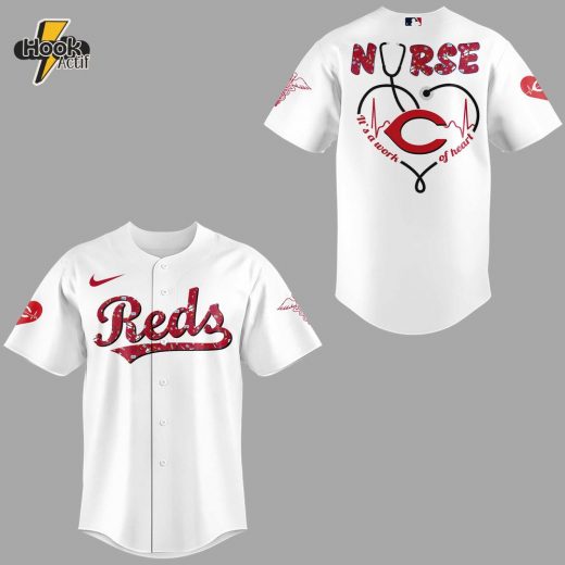 Cincinnati Reds MLB x Nurses Night 2025 Jersey