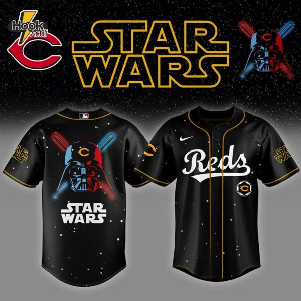 Cincinnati Reds MLB x StarWars Combo Baseball Jersey Cap Editions Limited 2025