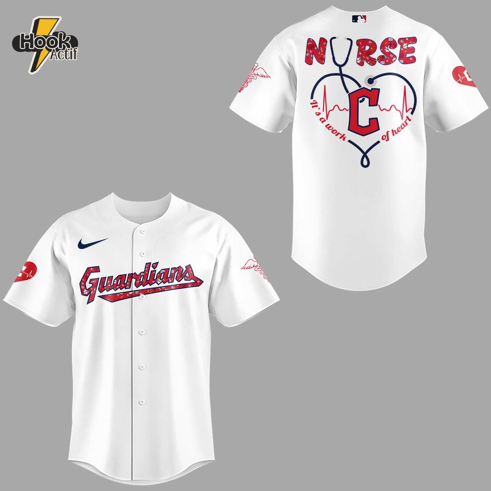 Cleveland Guardians MLB x Nurses Night 2025 Jersey Cleveland Guardians MLB x Nurses Night 2025 Jersey