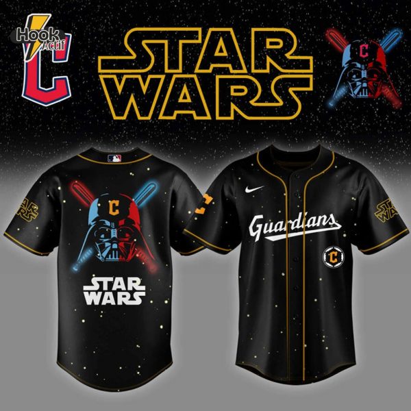 Cleveland Guardians MLB x StarWars Combo Baseball Jersey Cap Editions Limited 2025