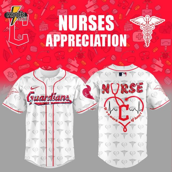 Cleveland Guardians Nurses Appreciation Baseball Jersey 2025