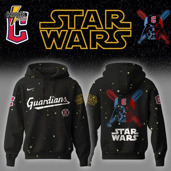 Cleveland Guardians x Stars Wars Night Combo Hoodie Jogger Cap Editions Limited