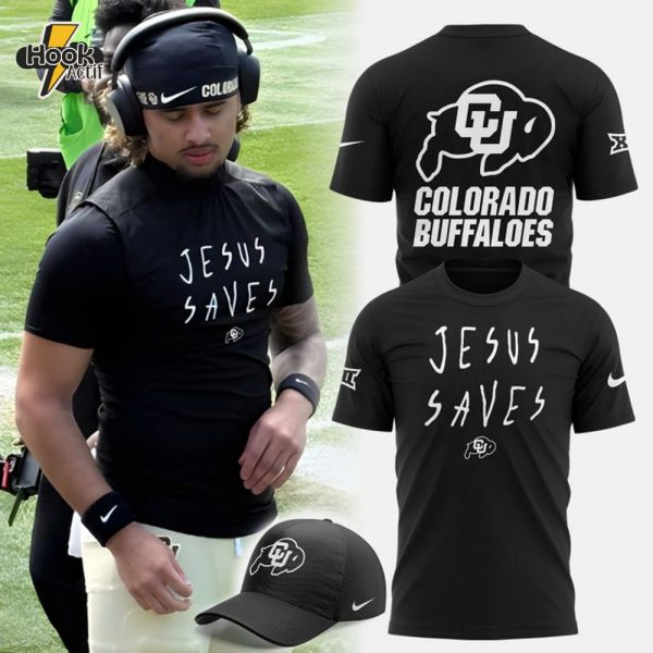 Colorado Buffaloes Football x Jesus Saves 2025 Shirt
