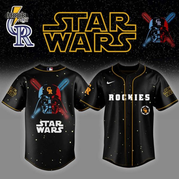 Colorado Rockies MLB x StarWars Combo Baseball Jersey Cap Editions Limited 2025