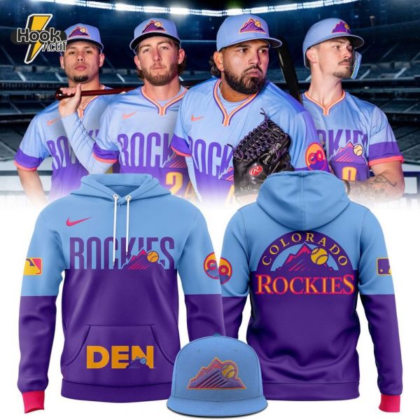 Colorado Rockies Nike 2025 City Connect Pullover Hoodie