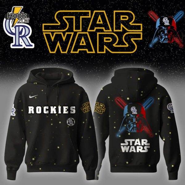 Colorado Rockies x Stars Wars Night Combo Hoodie Jogger Cap Editions Limited