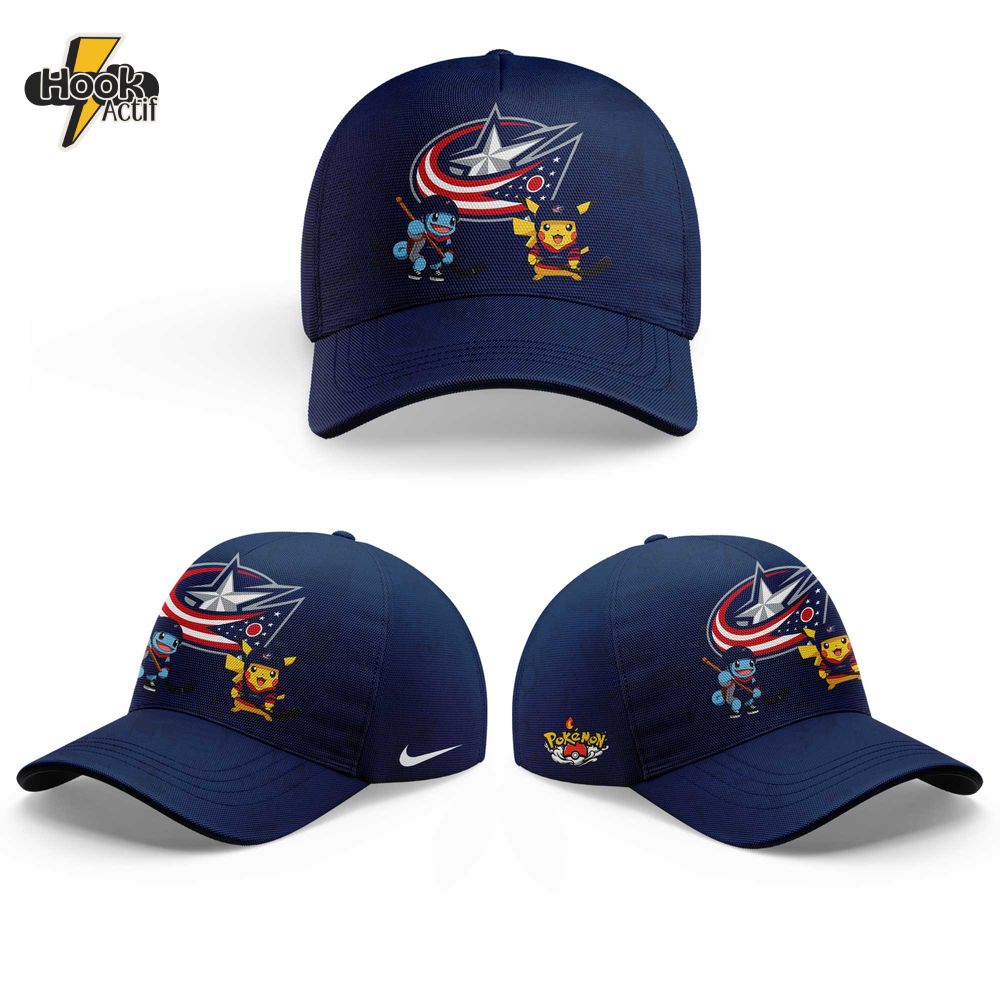 Columbus Blue Jackets x Pokémon Hoodie Limited Edition Columbus Blue Jackets x Pokémon Hoodie Limited Edition