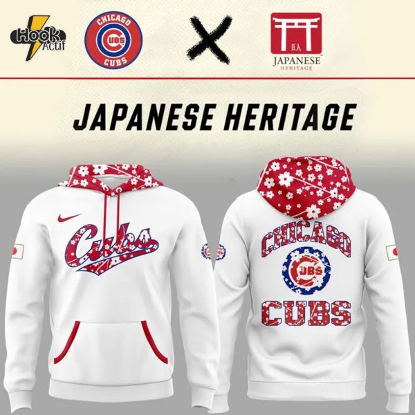 Cubs Japanese Heritage Hoodie Limited Edition