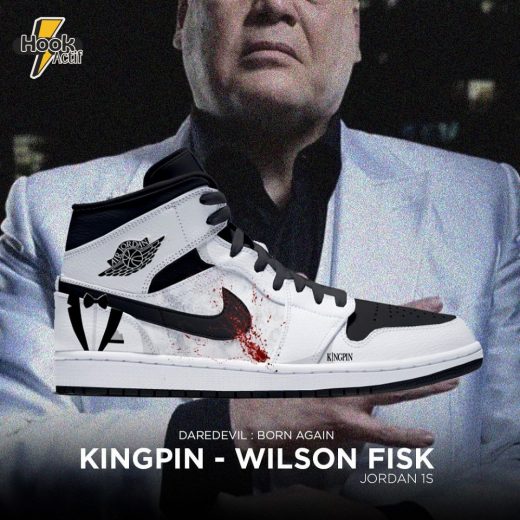 Daredevil: Born Again x Kingpin – Wilson Fisk Air Jordan 1 Sneaker