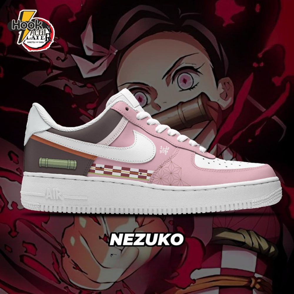 Demon Slayer X Gyomei Himejima Air Force 1 Sneaker Demon Slayer X Gyomei Himejima Air Force 1 Sneaker